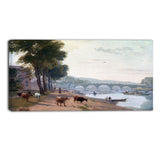 MasterPiece Painting - Sir Augustus Wall Callcott A View of Richmond Bridge
