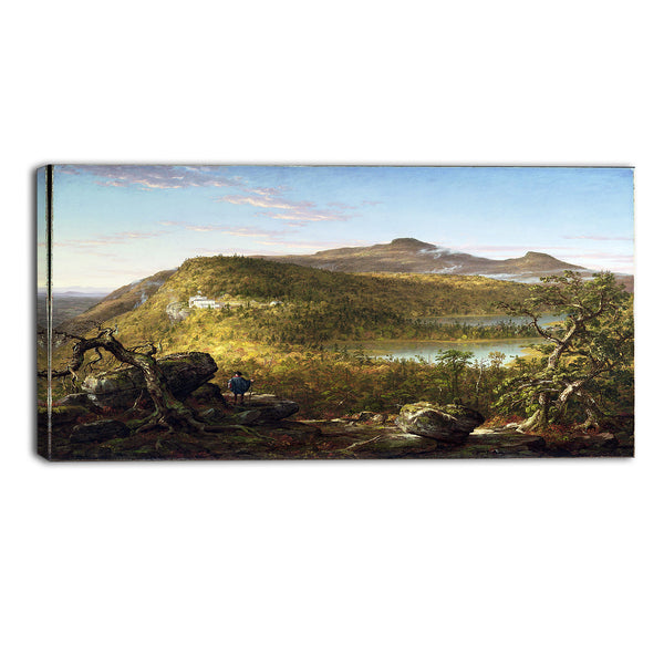 MasterPiece Painting - Thomas Cole A view of the Two Lakes and Mountain House
