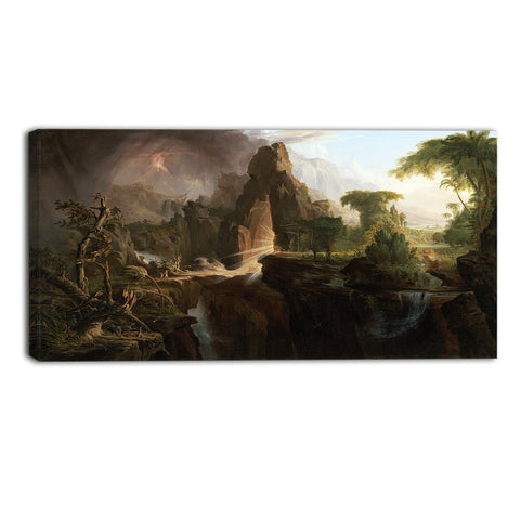 MasterPiece Painting - Thomas Cole Expulsion from the Garden of Eden