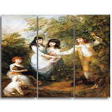 MasterPiece Painting - Thomas Gainsborouh The Marsham Children