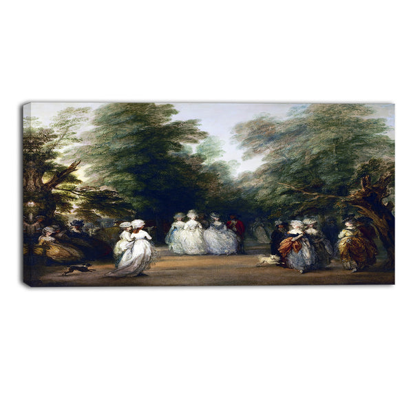 MasterPiece Painting - Thomas Gainsborouh The Mall in St. James's Park