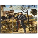 MasterPiece Painting - Vittore Carpaccio Young Knight in the a Landscape