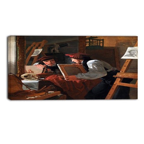 MasterPiece Painting - Wilhelm Bendz A Young Artist (Ditlev Blunck)