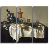 MasterPiece Painting - Willem Claesz H Banquet Piece with Mince Pie