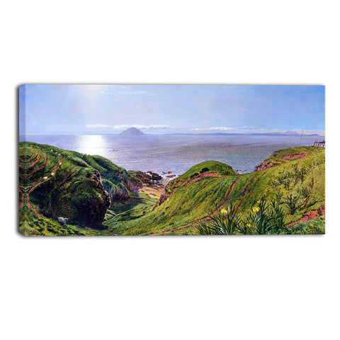 MasterPiece Painting - William Bell Scott Ailsa Craig