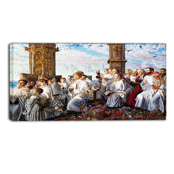 MasterPiece Painting - William Holman May Morning on Magdalen College
