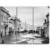 MasterPiece Painting - William P. Hart Ballarat Street, Queenstown, NZ, flooded 1878