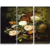 MasterPiece Painting - Vase of Flowers 16Wx32H