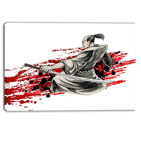 japan warrior – japanese canvas artwork PT6049