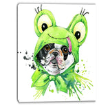 french bulldog illustration animal canvas artwork PT6054