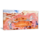 Rose Abstract Fusion Abstract Canvas Artwork