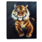 mighty tiger animal canvas artwork PT6272