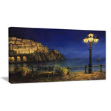 summer evening in amalfi landscape canvas print PT6303