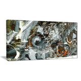 contemporary abstract design abstract canvas print PT6370