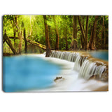 huai mae kamin waterfall photography canvas art print PT6445
