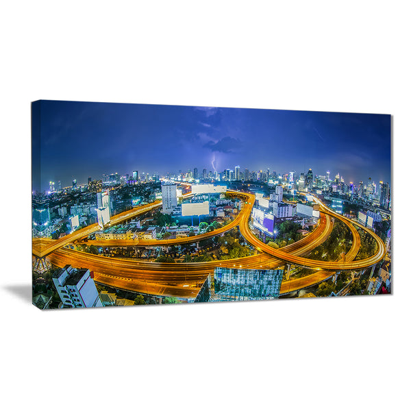 bangkok city cityscape photography canvas art print PT6450