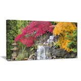 japanese maple trees floral photography canvas print PT6481