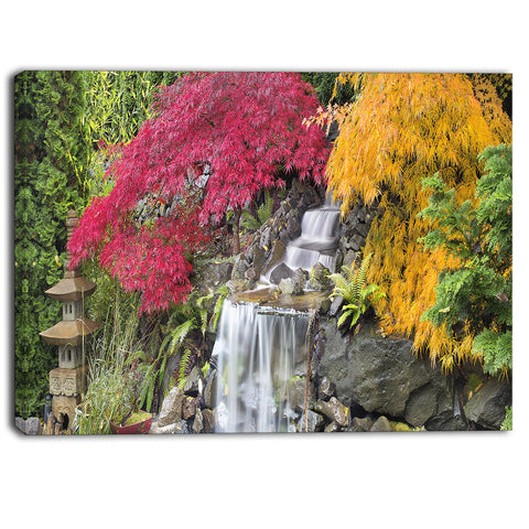 japanese maple trees floral photography canvas print PT6481