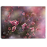 sakura japanese cherry photography floral canvas print PT6505