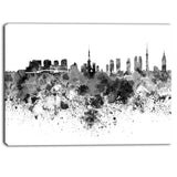 tokyo skyline cityscape canvas artwork print PT6511