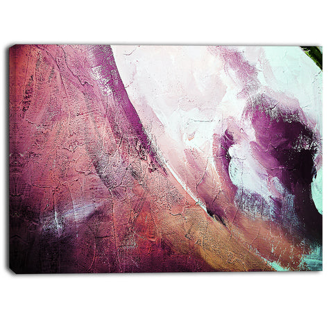 white and purple texture abstract canvas art print PT6512