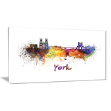 york skyline cityscape canvas artwork print PT6579