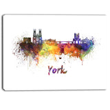 york skyline cityscape canvas artwork print PT6579