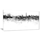 dubai skyline cityscape canvas artwork print PT6586