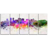 colombo skyline cityscape canvas artwork print PT6607