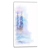 watercolor trees landscape canvas art print PT6679