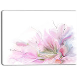 lovely pink flowers floral contemporary canvas art print PT6708