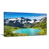 mountain lake landscape photography canvas art print PT6730