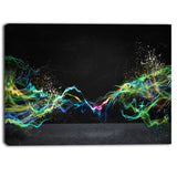 abstract motion banner contemporary canvas art print PT6742