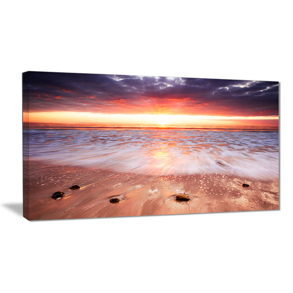 sunset strip landscape photography canvas print PT6814