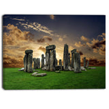 stonehenge landscape photography canvas print PT6820