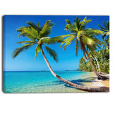 tropical beach, thailand landscape photo canvas art print PT6878