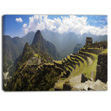 machu picchu panorama landscape photo canvas art print PT6884