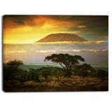 mount kilimanjaro photography landscape canvas print PT6903