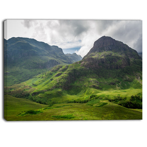 summer in scotland landscape photo canvas print PT6938