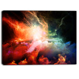 colorful nebulae contemporary artwork PT6984