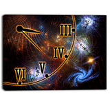 fabric of space and time digital canvas art print PT6985