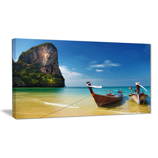 andaman sea tropical beach photography canvas print PT7000