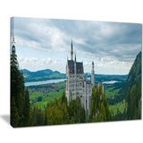 castle neuschwan landscape photo canvas print PT7016