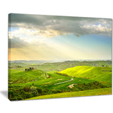 rural sunset landscape photography canvas print PT7022