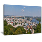 kiev cityscape panorama photo canvas print PT7057