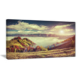autumn panorama of mountains photo canvas print PT7071