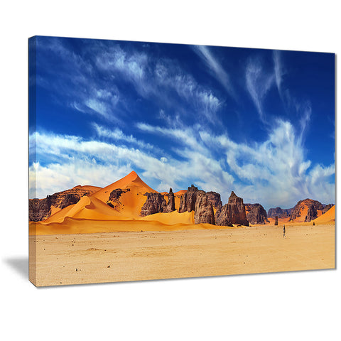 sahara desert panorama photography canvas print PT7079