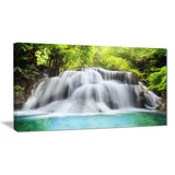 huai mae kamin waterfall photo canvas print PT7094