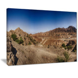 hatta mountains landscape photo canvas print PT7108