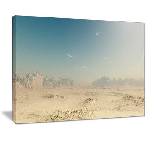 sandy dessert landscape photo canvas print PT7204